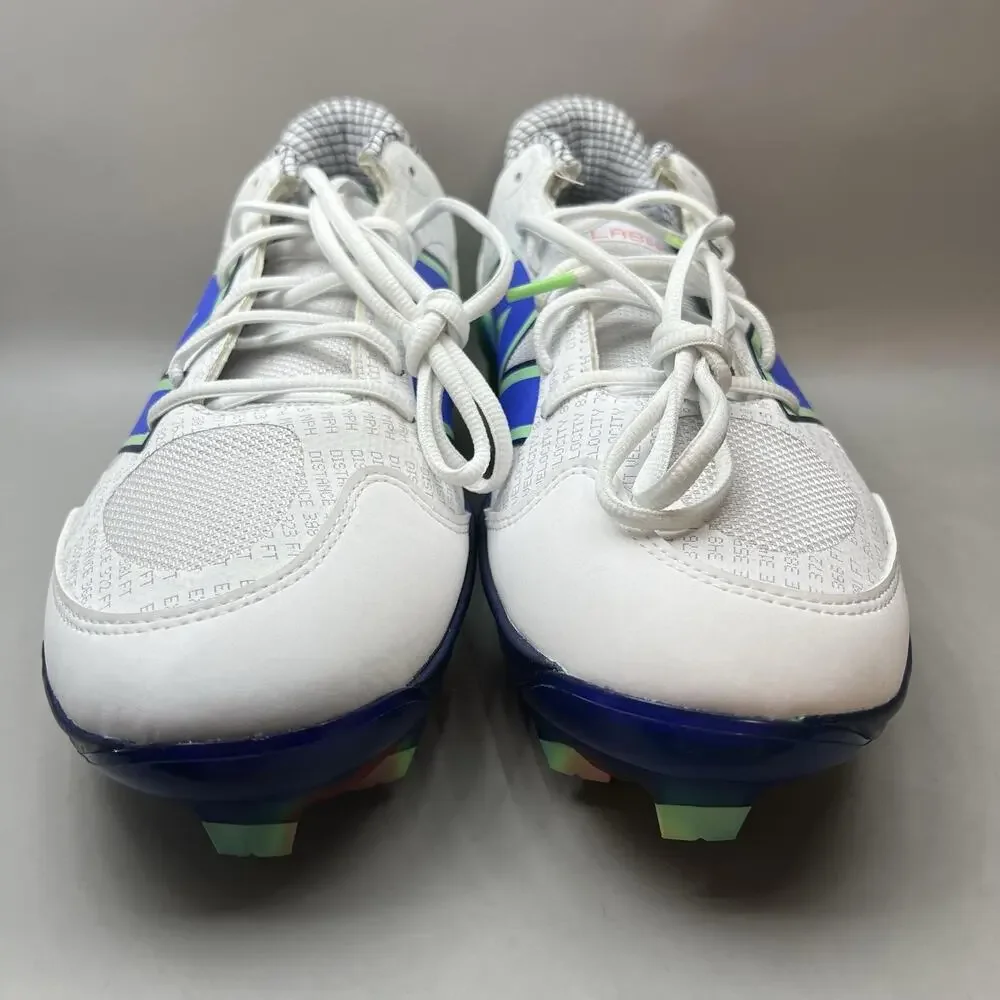 New Balance 3000v7 Molded Baseball Cleats Men Size 12 D White Comfort Shoes NEW